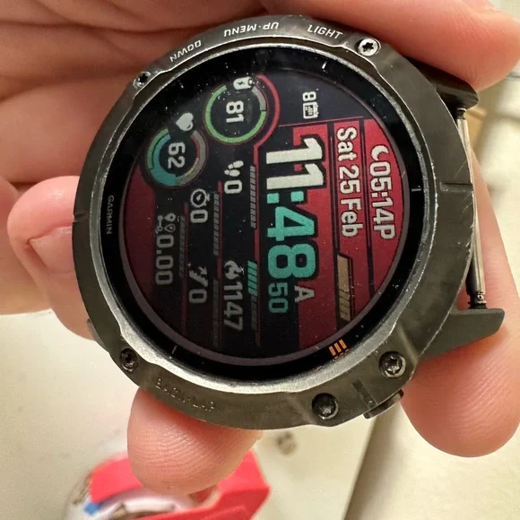Garmin Fenix 6x pro Solar 51mm titanium